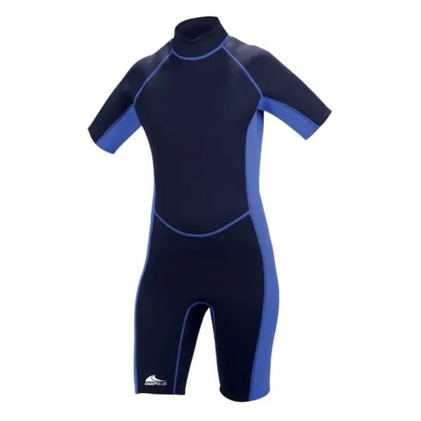 Deep Blue Sportflex Shorty Wetsuit 3mm – Black/Blue