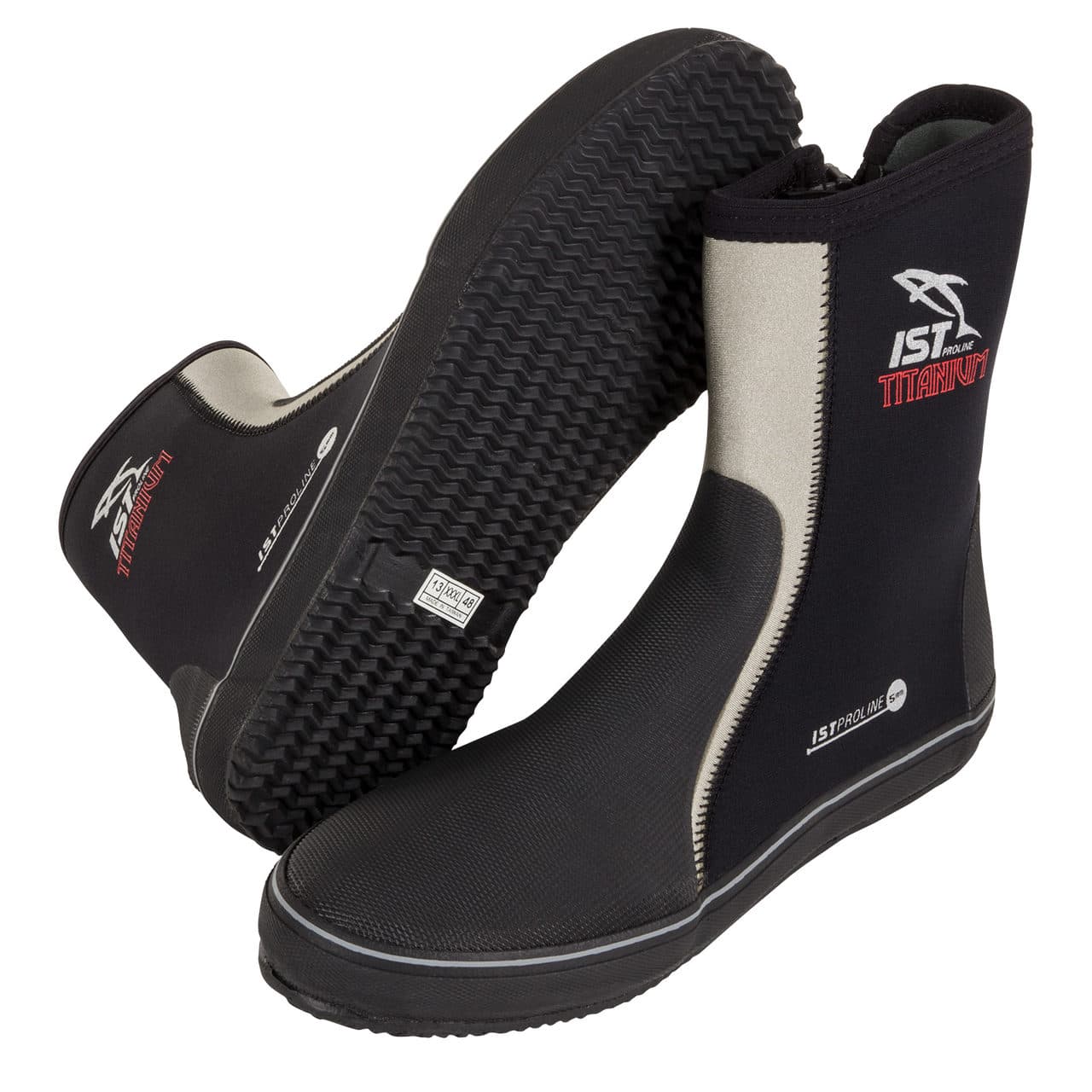 Dive Boots 5mm IST Titanium (size 4 & 5 Only) 3
