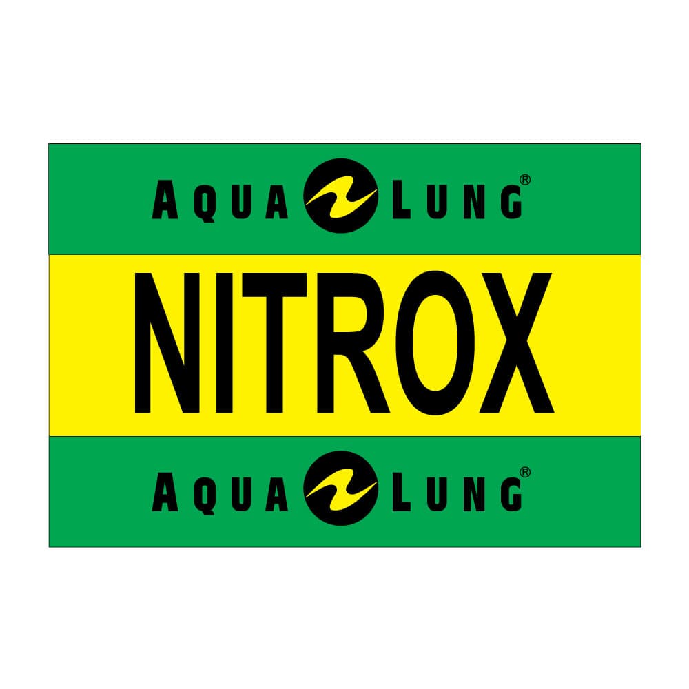 Nitrox tank sticker